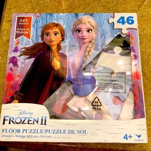 Here is a puzzle of Frozen.